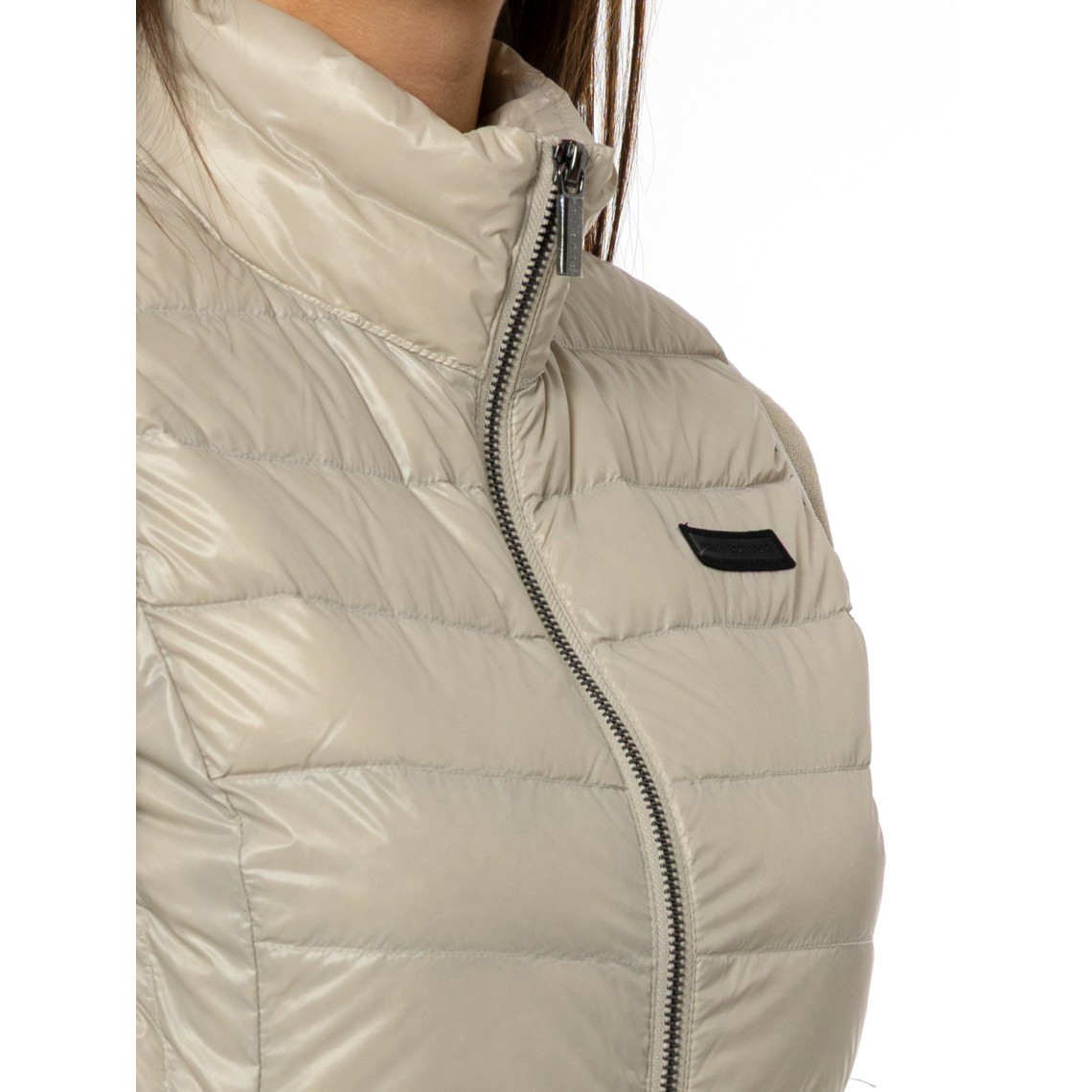 Piumino smanicato in nylon trapuntato Armani Exchange