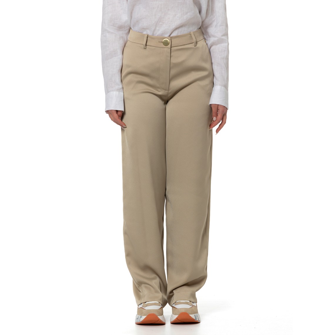 Pantaloni Armani Exchange in crepe satin