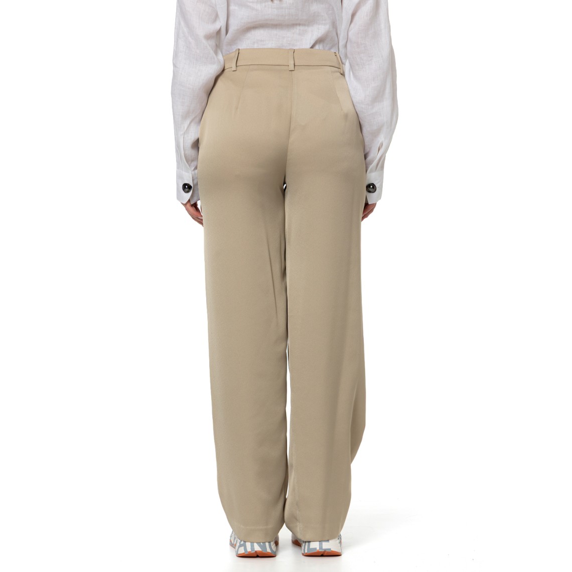 Pantaloni Armani Exchange in crepe satin