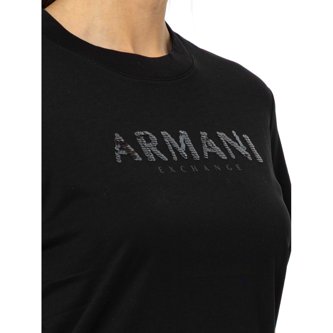 T-shirt relaxed fit Armani Exchange in jersey di cotone