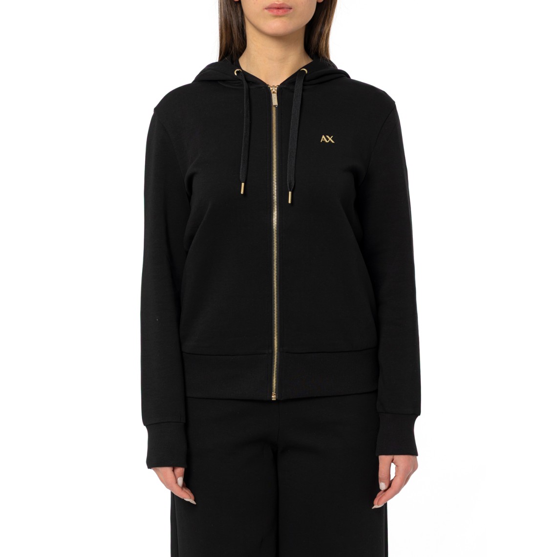 Felpa con zip e cappuccio Armani Exchange