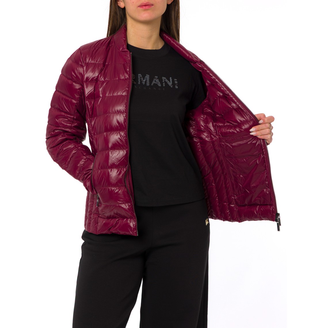 Piumino trapuntato in nylon tenico Armani Exchange