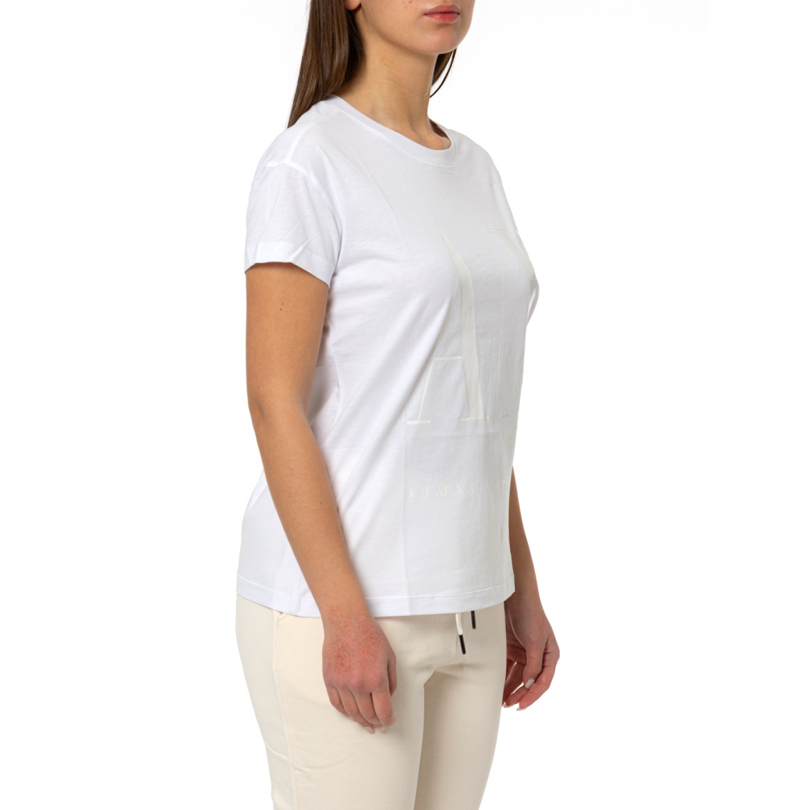 T-shirt Armani Exchange in jersey di cotone