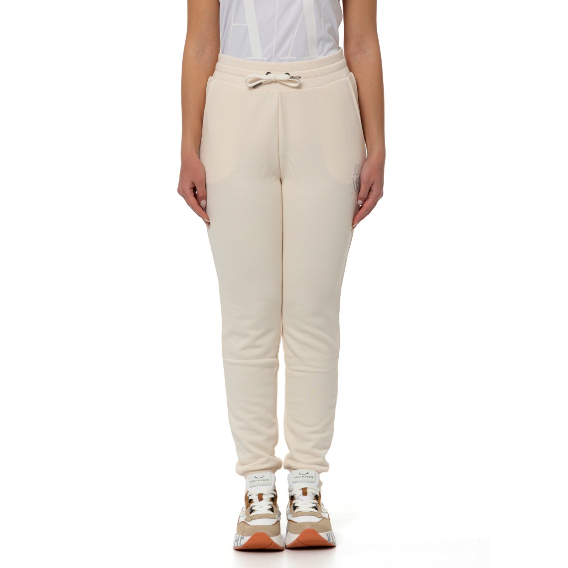 Joggers in felpa di cotone Armani Exchange