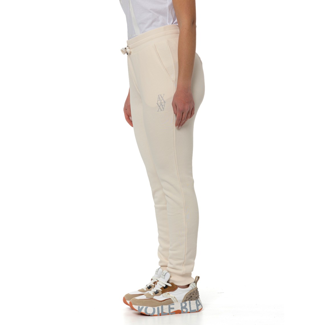 Joggers in felpa di cotone Armani Exchange