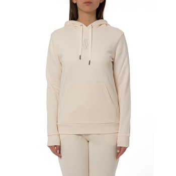 Felpa con cappuccio e logo Armani Exchange