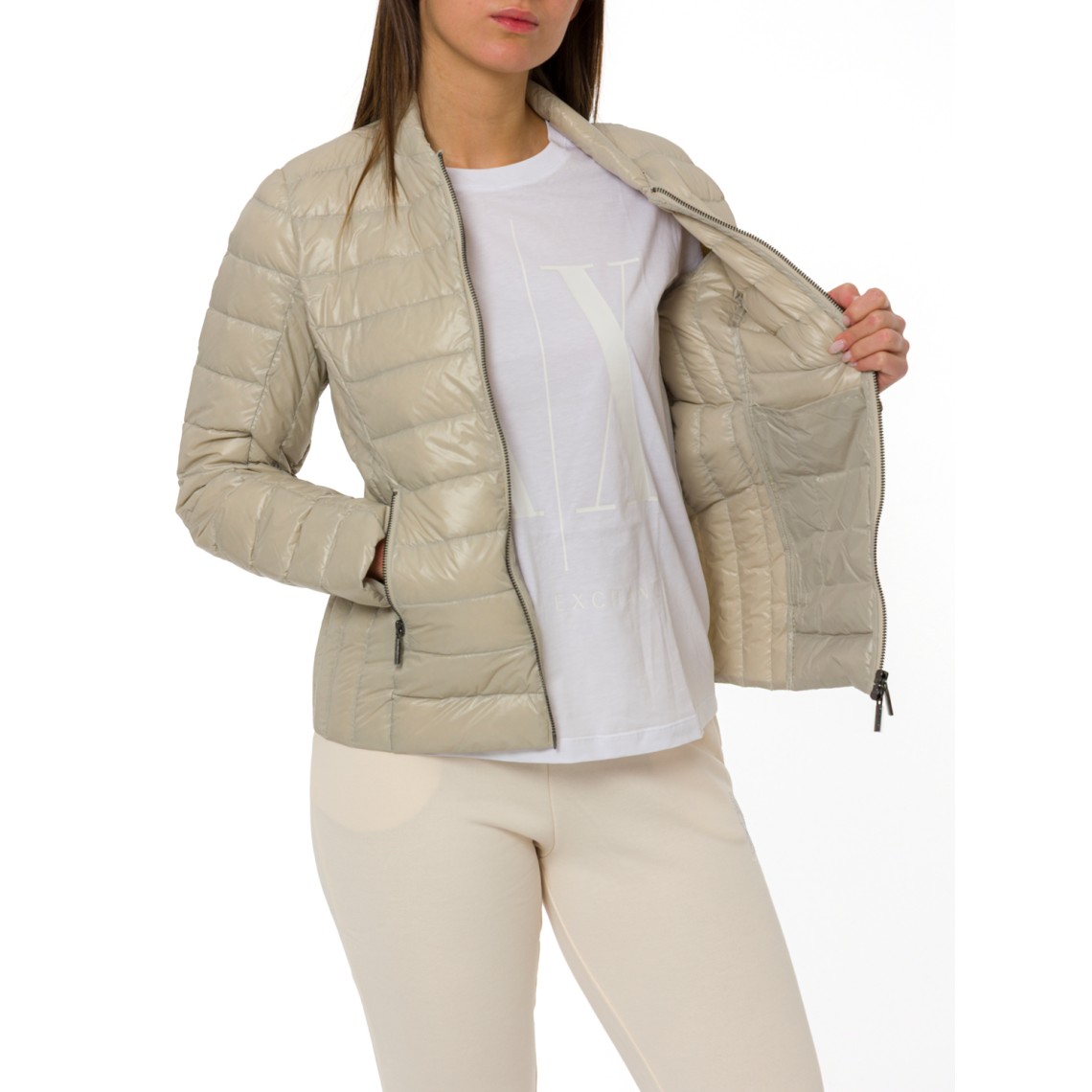 Piumino trapuntato in nylon tecnico Armani Exchange