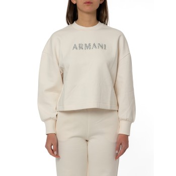 Felpa girocollo in scuba Armani Exchange