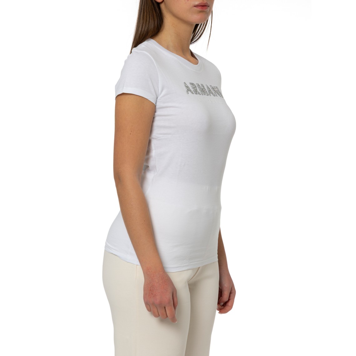 T-shirt Armani Exchange in jersey di cotone