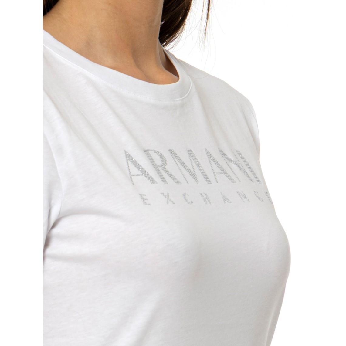 T-shirt Armani Exchange in jersey di cotone
