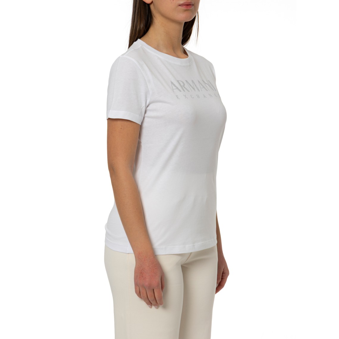 T-shirt Armani Exchange in jersey di cotone