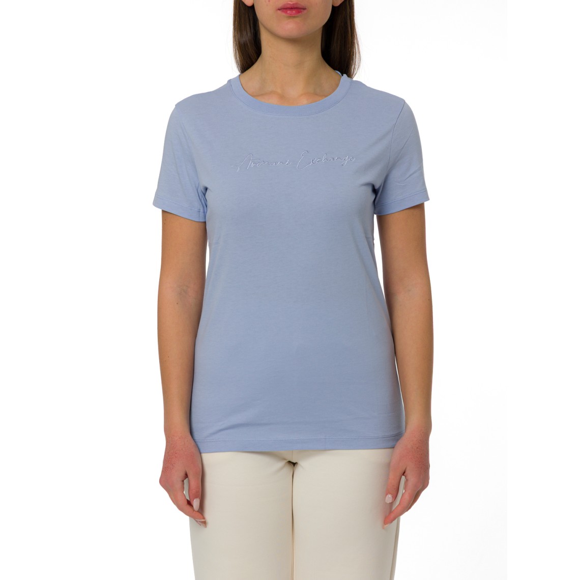 T-shirt Armani Exchange in jersey di cotone