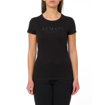 T-shirt Armani Exchange in jersey di cotone