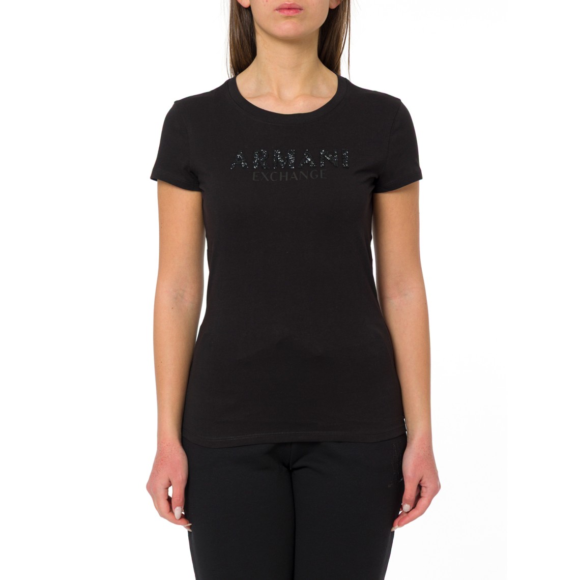 T-shirt Armani Exchange in jersey di cotone