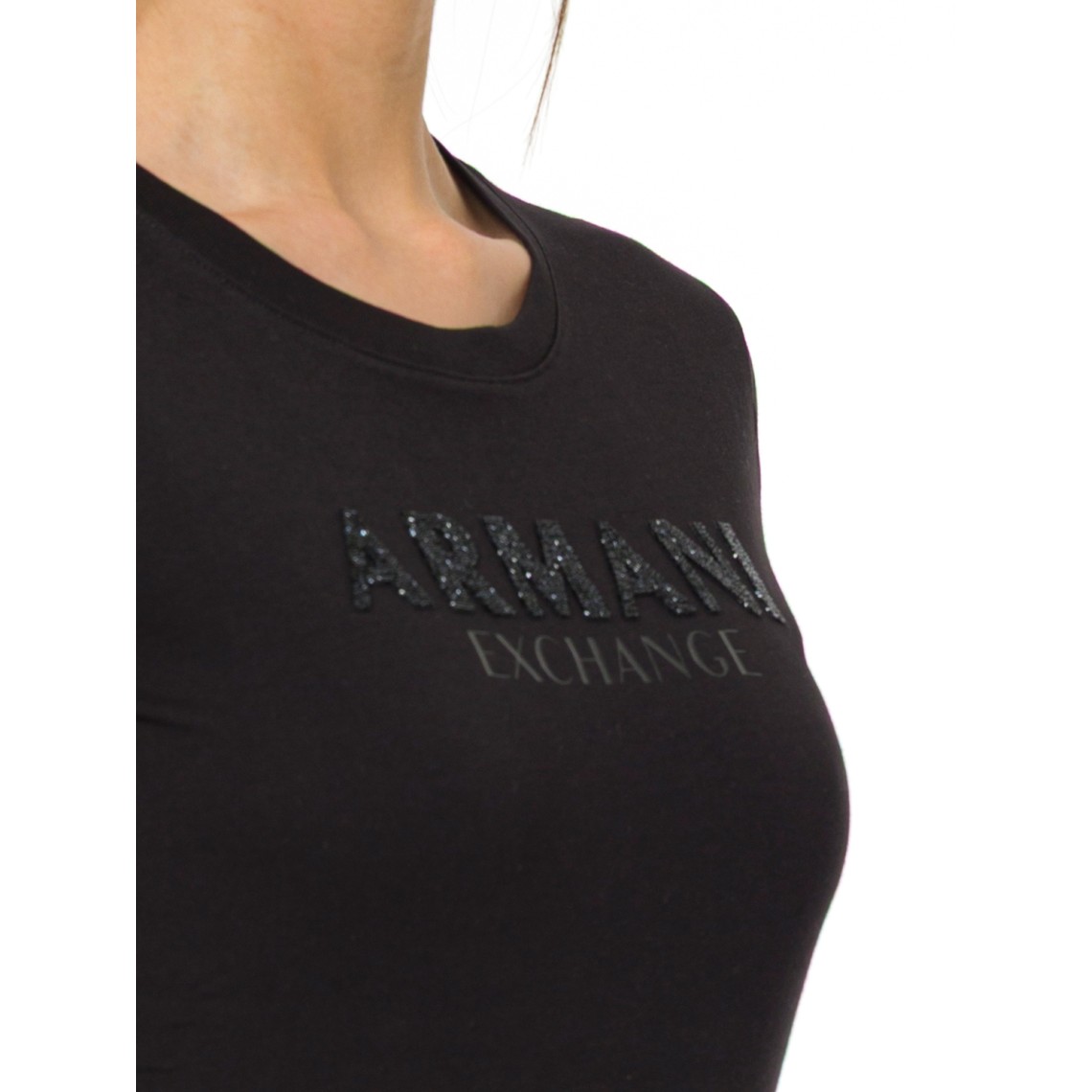 T-shirt Armani Exchange in jersey di cotone