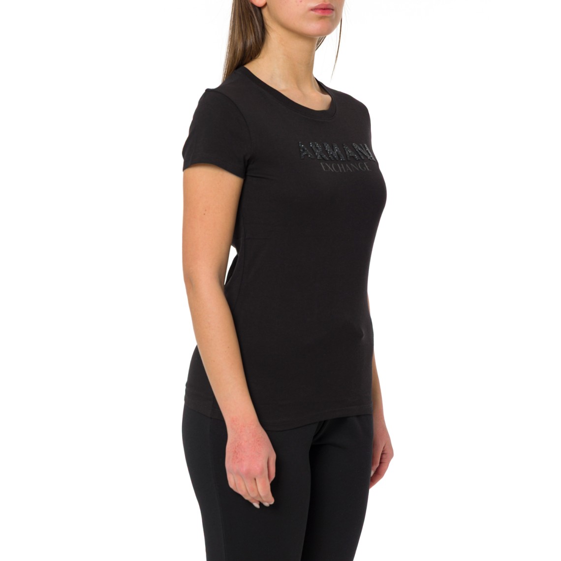 T-shirt Armani Exchange in jersey di cotone