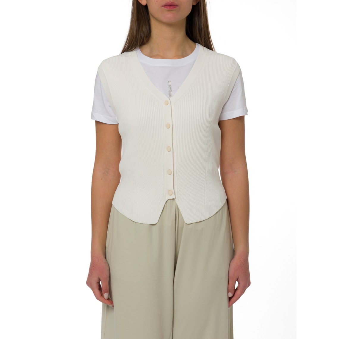 Gilet monopetto Armani Exchange