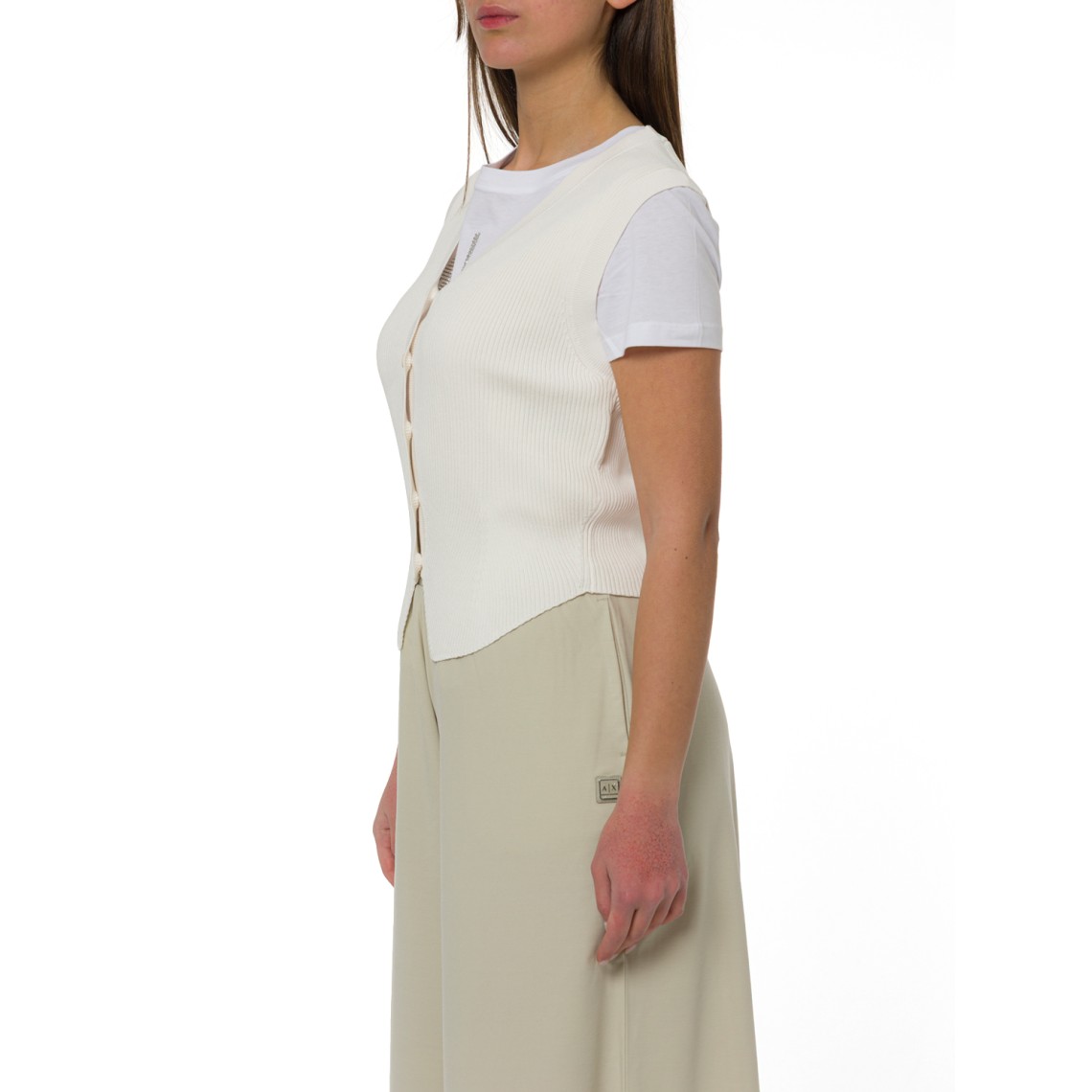 Gilet monopetto Armani Exchange