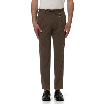 Pantaloni slim fit Manuel Ritz con coulisse