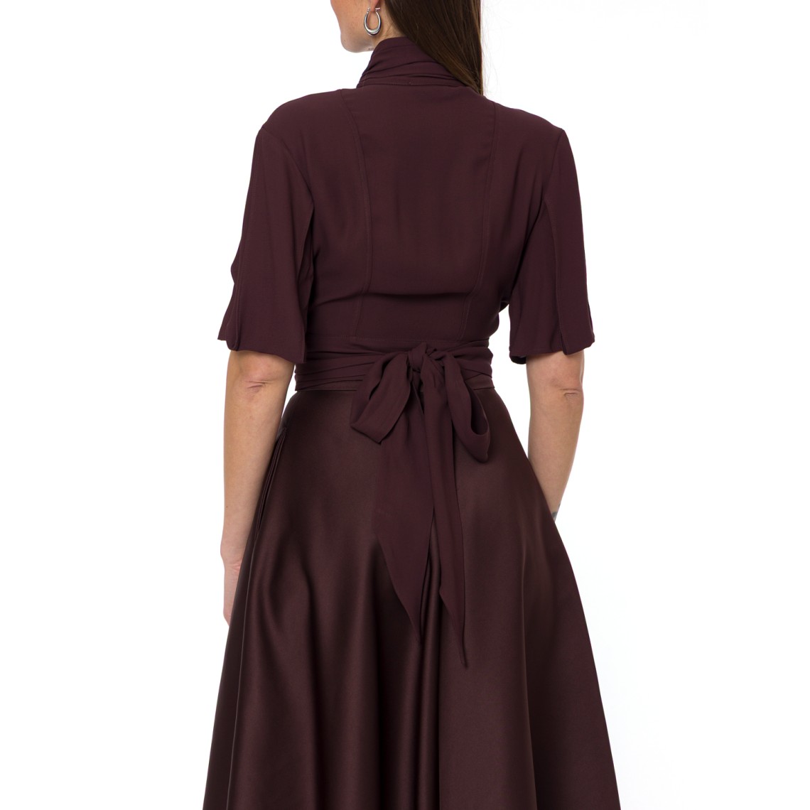 Blusa in georgette di viscosa Elisabetta Franchi