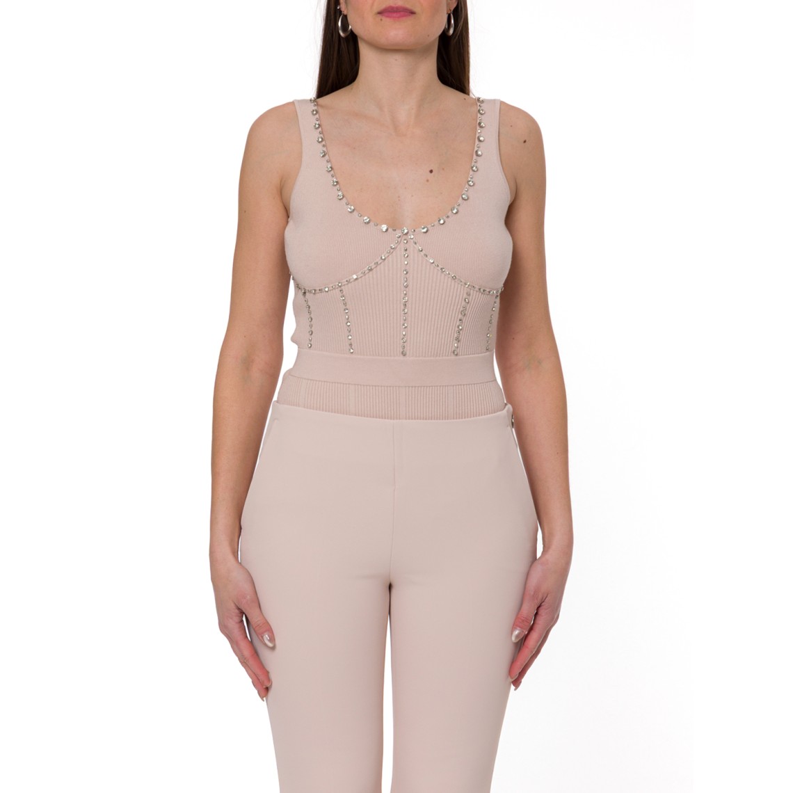 Body con ricami gioiello Liu Jo