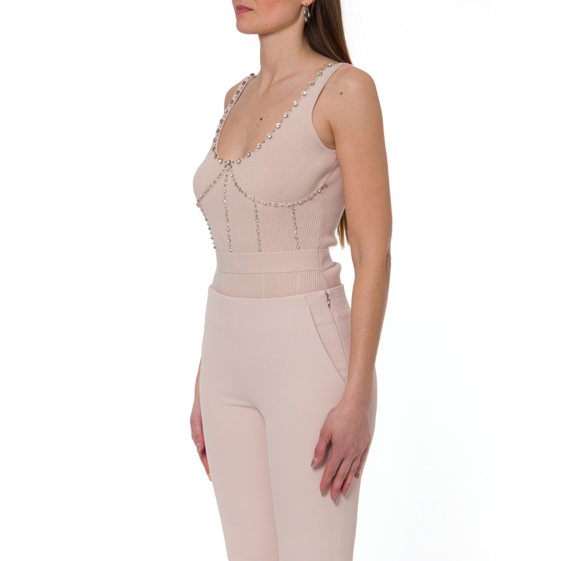 Body con ricami gioiello Liu Jo