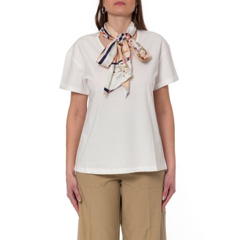 T-shirt con foulard Liu Jo