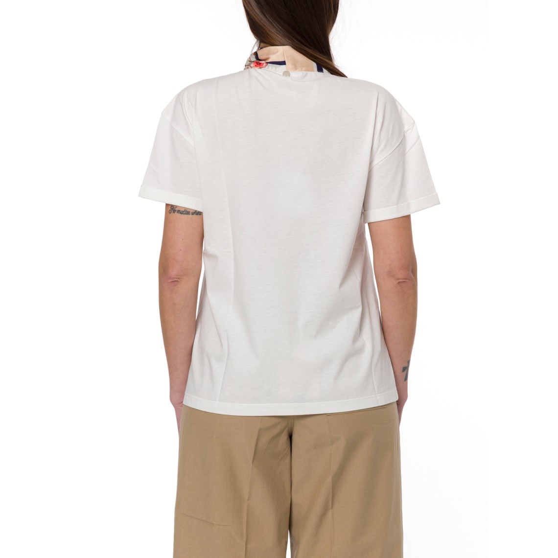 T-shirt con foulard Liu Jo