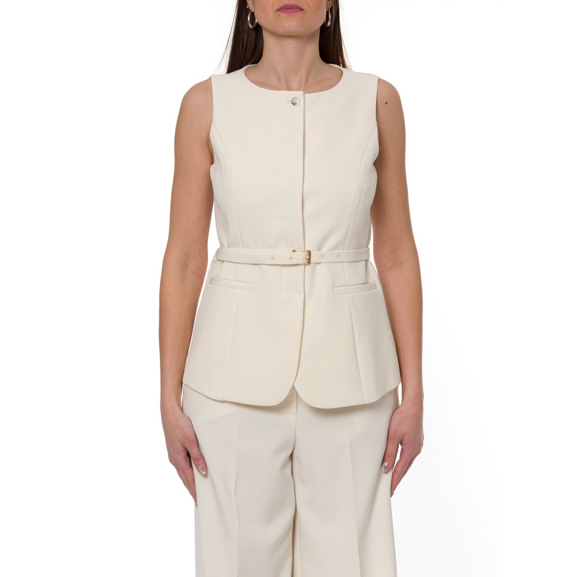 Gilet con cintura Liu Jo