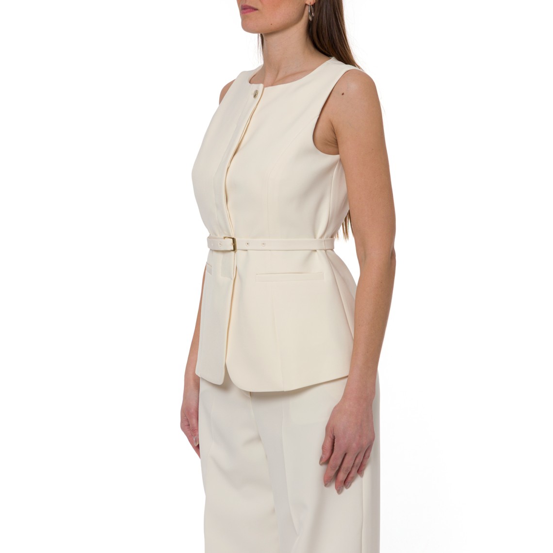 Gilet con cintura Liu Jo