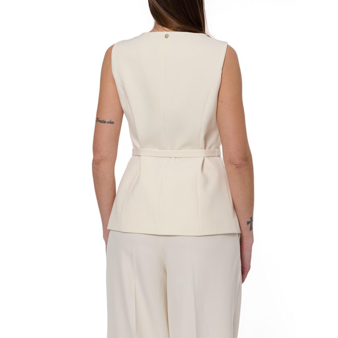 Gilet con cintura Liu Jo