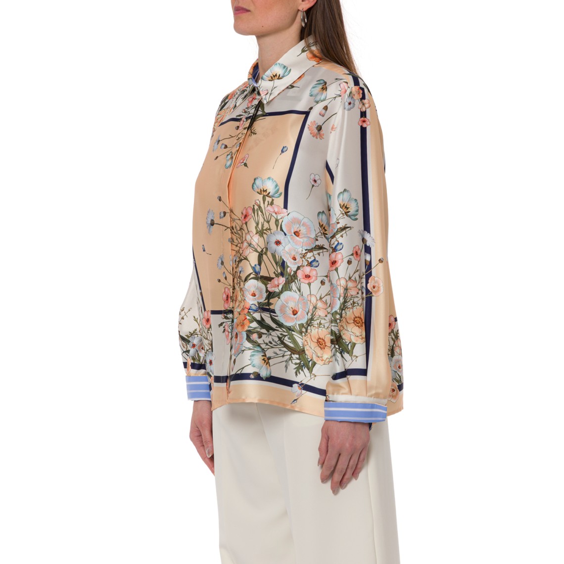 Camicia in twill stampato Liu Jo