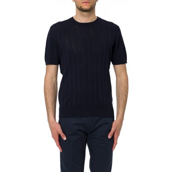 T-shirt in maglia di cotone Manuel Ritz