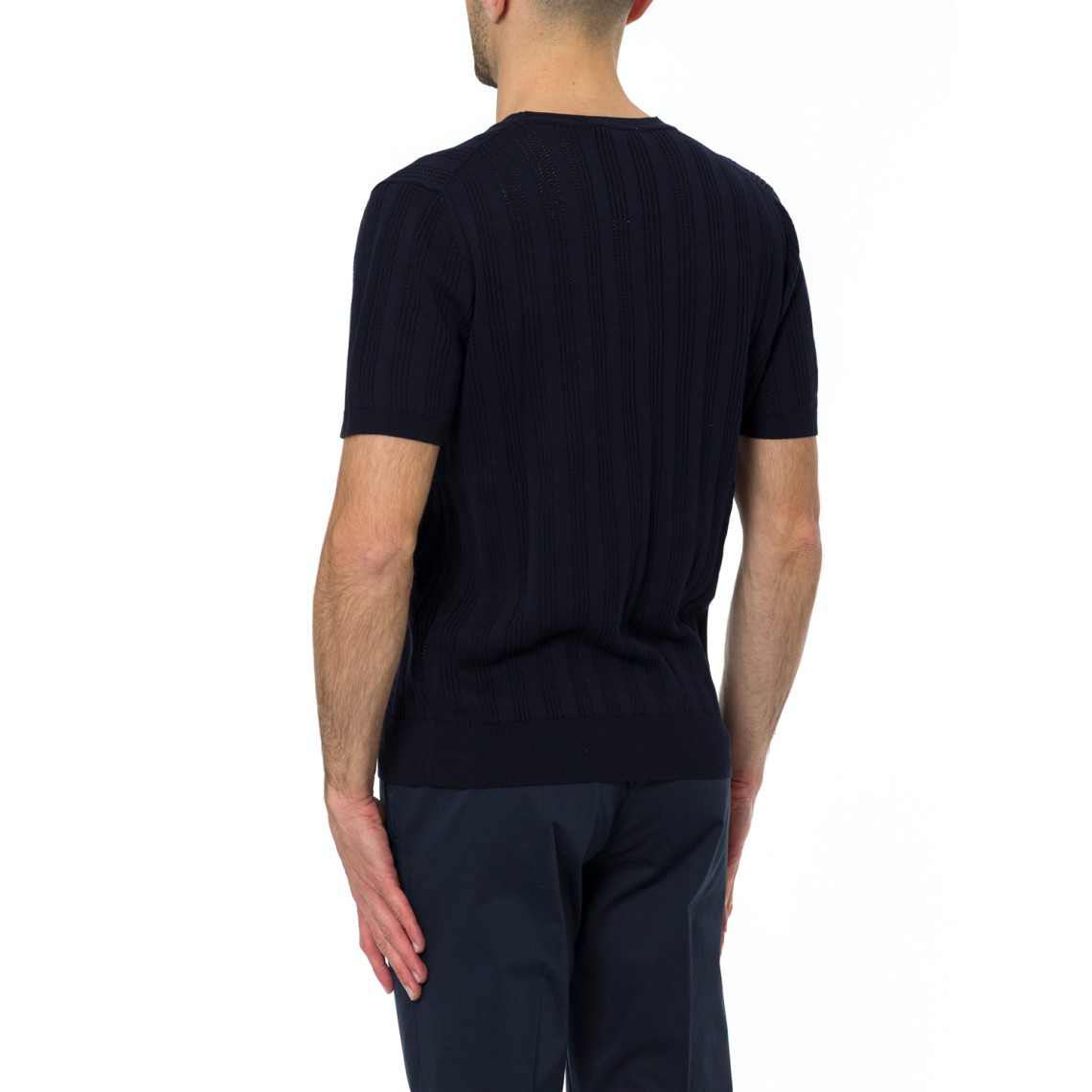 T-shirt in maglia di cotone Manuel Ritz
