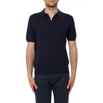Polo in maglia traforata Manuel Ritz