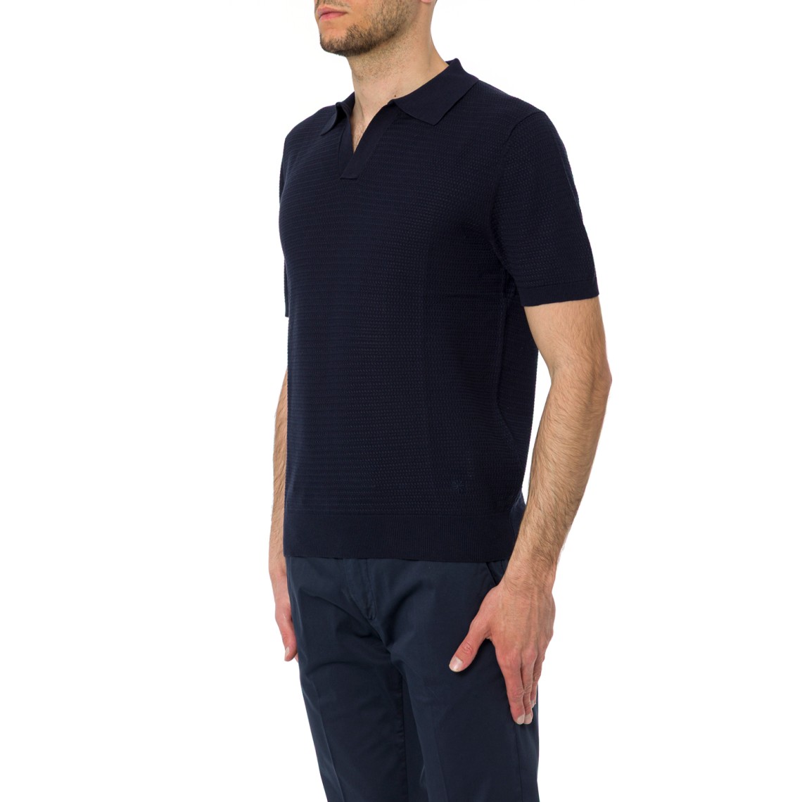 Polo in maglia traforata Manuel Ritz