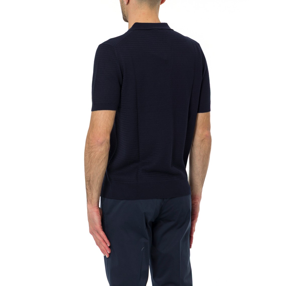 Polo in maglia traforata Manuel Ritz