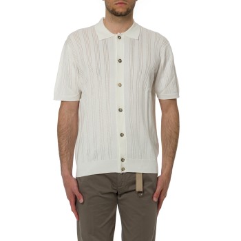 Polo in maglia traforata Manuel Ritz