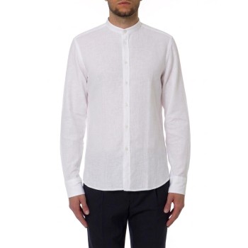 Camicia casual Manuel Ritz in lino e cotone