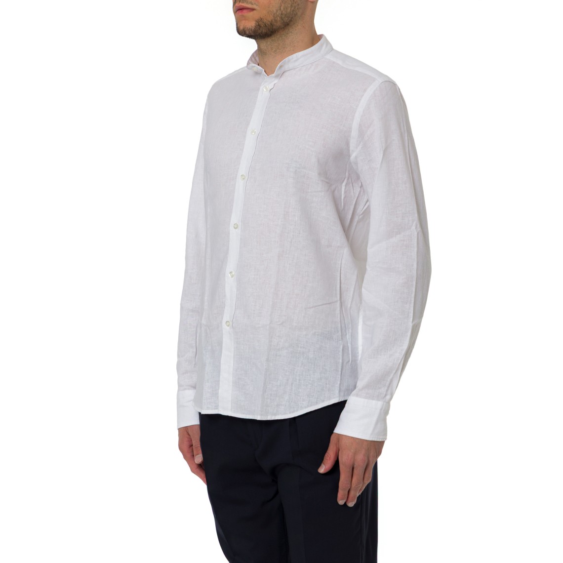 Camicia casual Manuel Ritz in lino e cotone