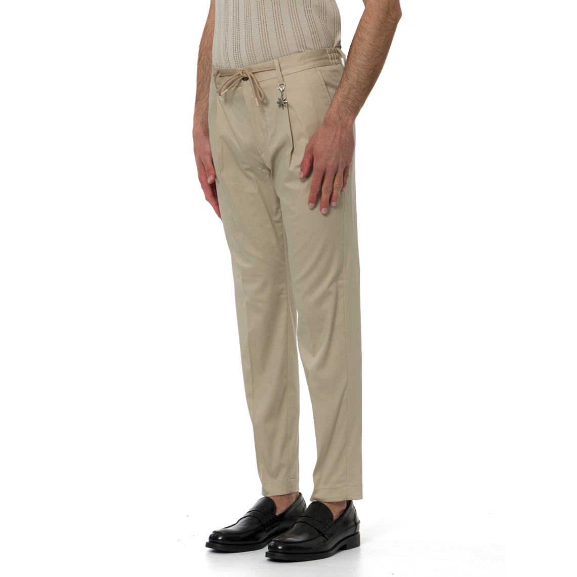 Pantaloni chino Manuel Ritz con coulisse
