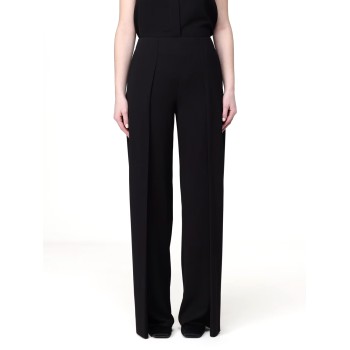 Pantaloni palazzo Emporio Armani in crêpe