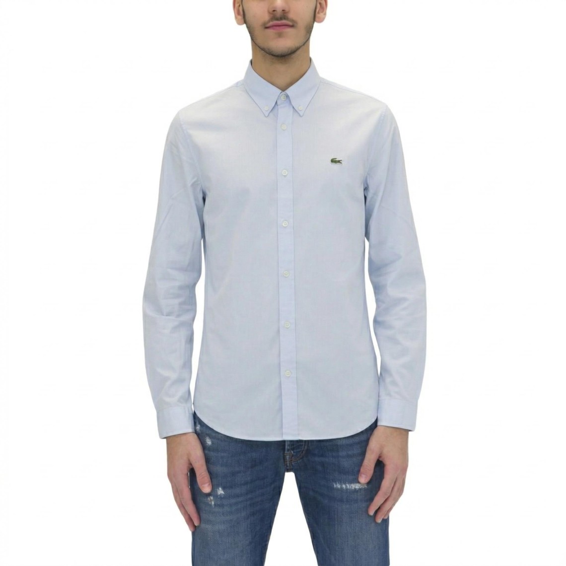 Camicia in cotone di alta qualità regular Lacoste