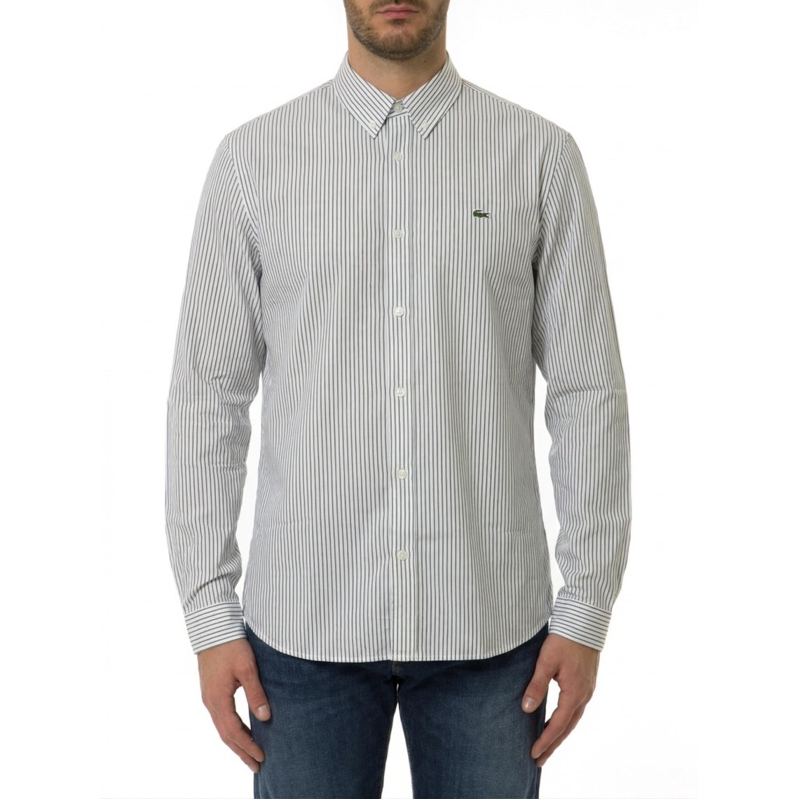 Camicia a righe Lacoste