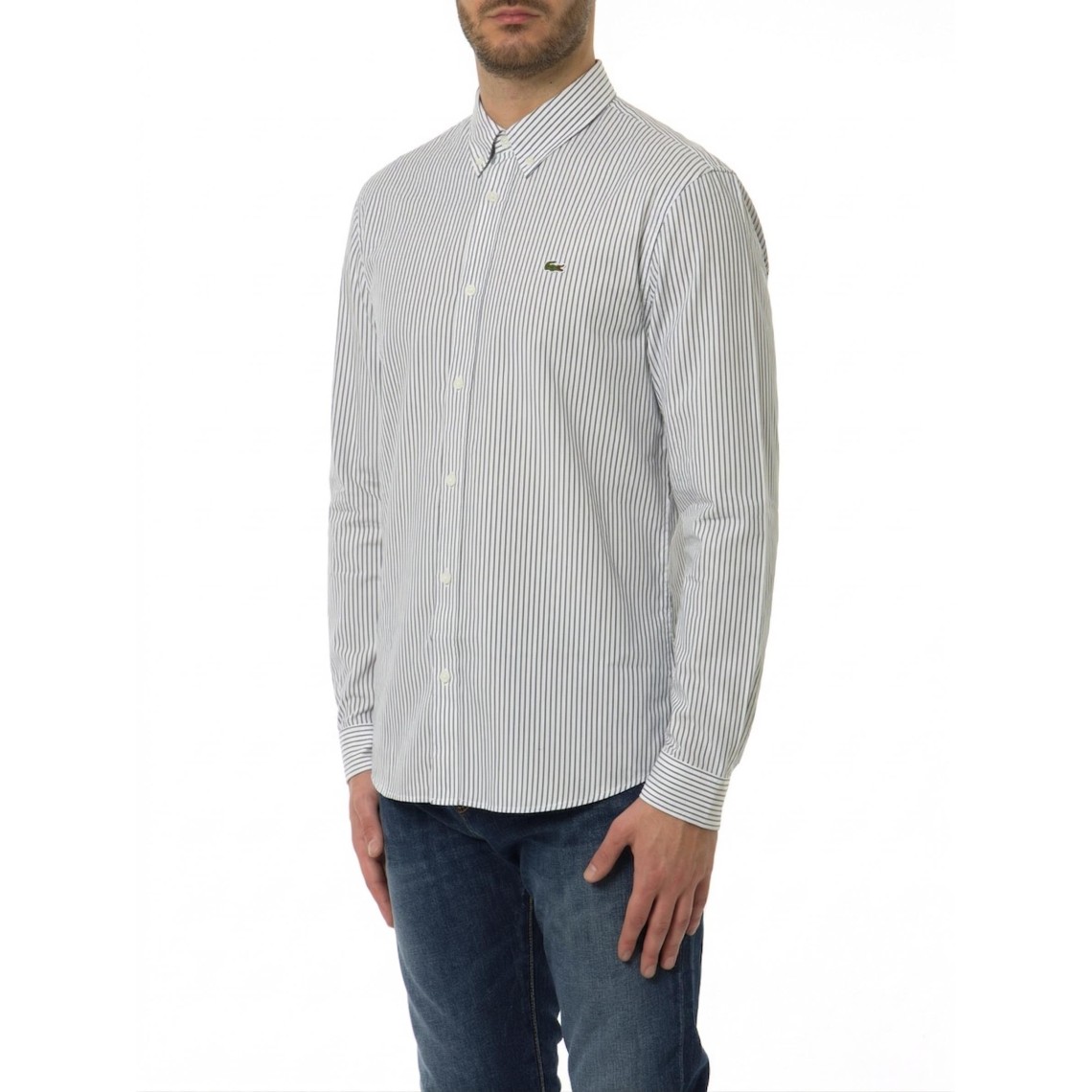 Camicia a righe Lacoste