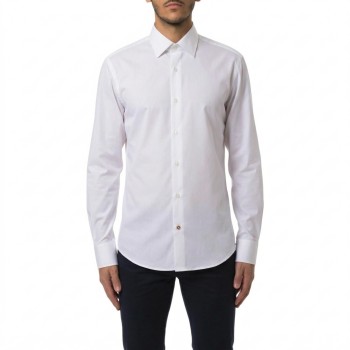 Camicia Boss regular fit in popeline di cotone