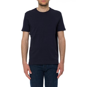 T-shirt Regular Fit in Jersey di Cotone Fay