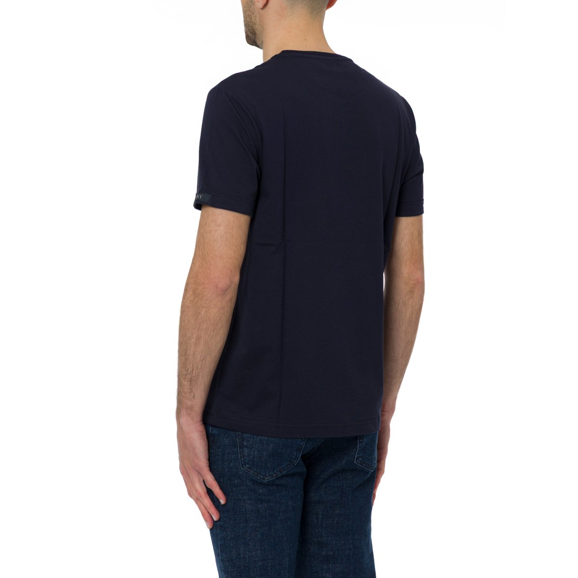 T-shirt Regular Fit in Jersey di Cotone Fay