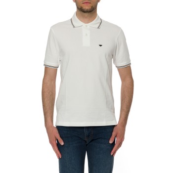 Polo Emporio Armani in cotone stretch