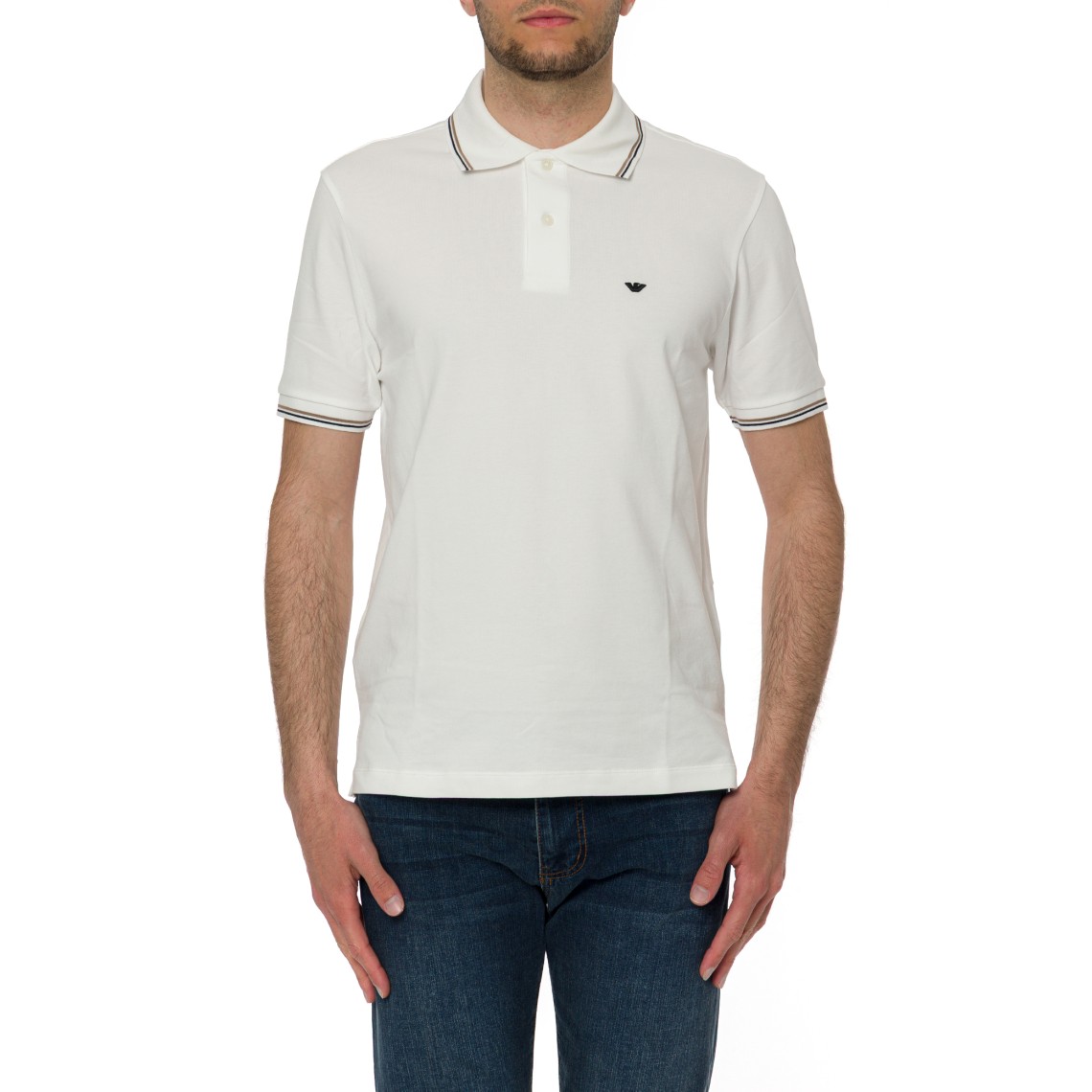 Polo Emporio Armani in cotone stretch